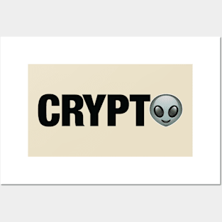 Crypto Is Aliens Posters and Art